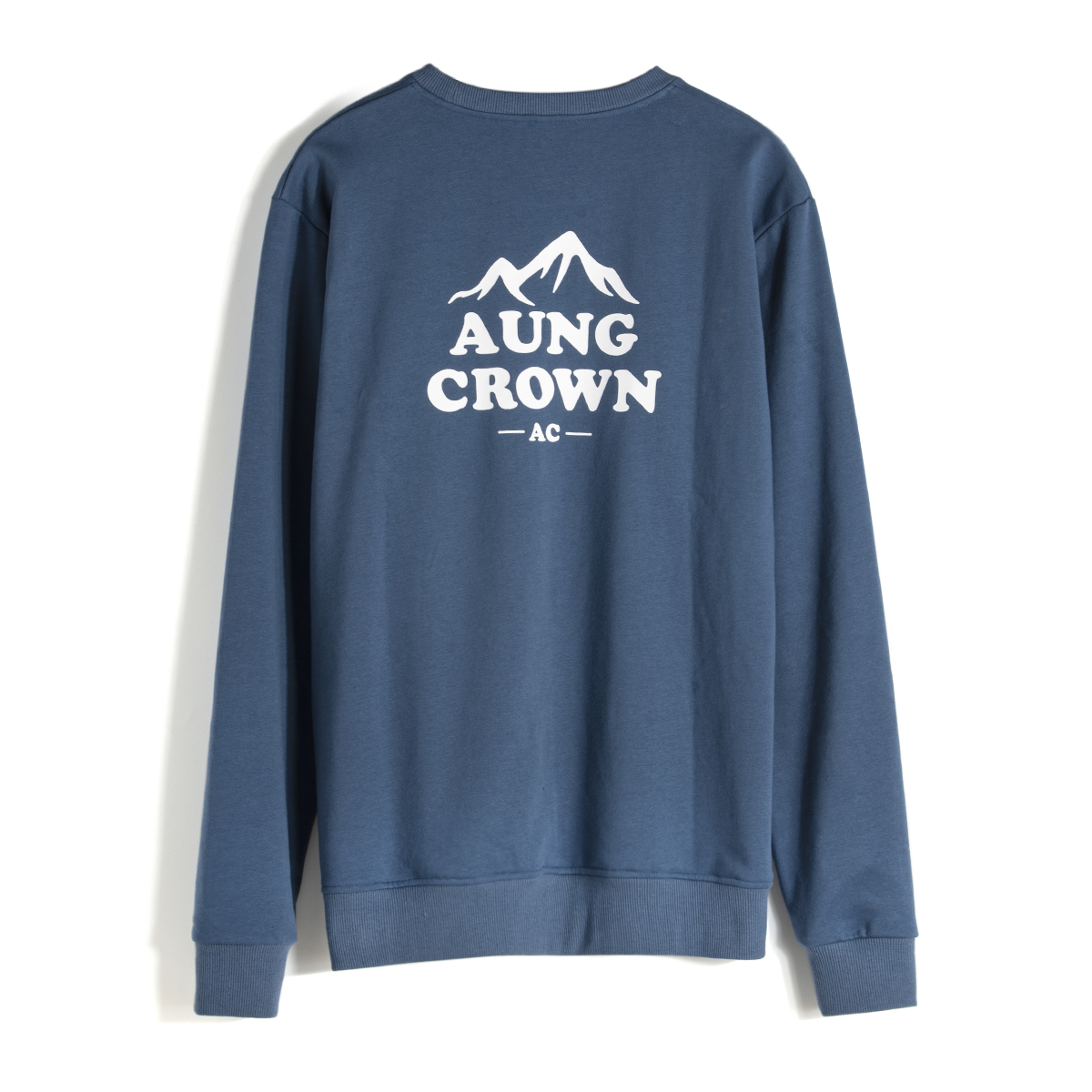 >AungCrown designed casual print long sleeves sweatshirt for men