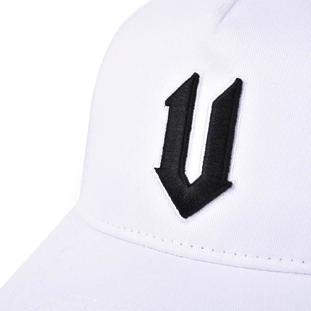 plain 3d embroidery white baseball trucker caps