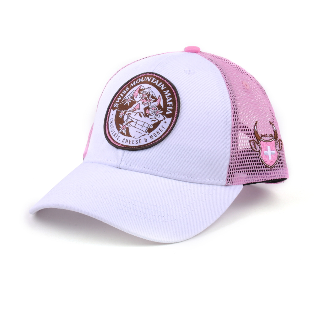 >label patch baseball trucker caps mesh hat