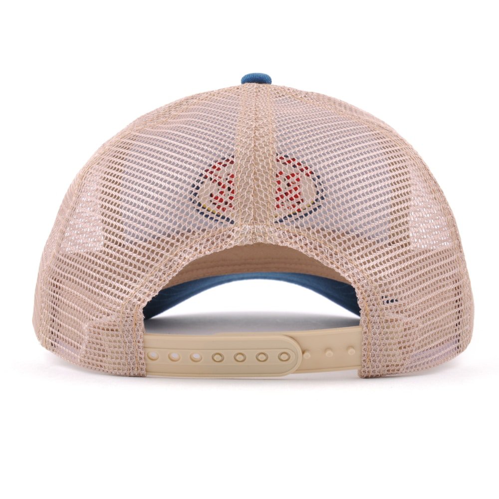 5 panel embroidery sports mesh trucker cap