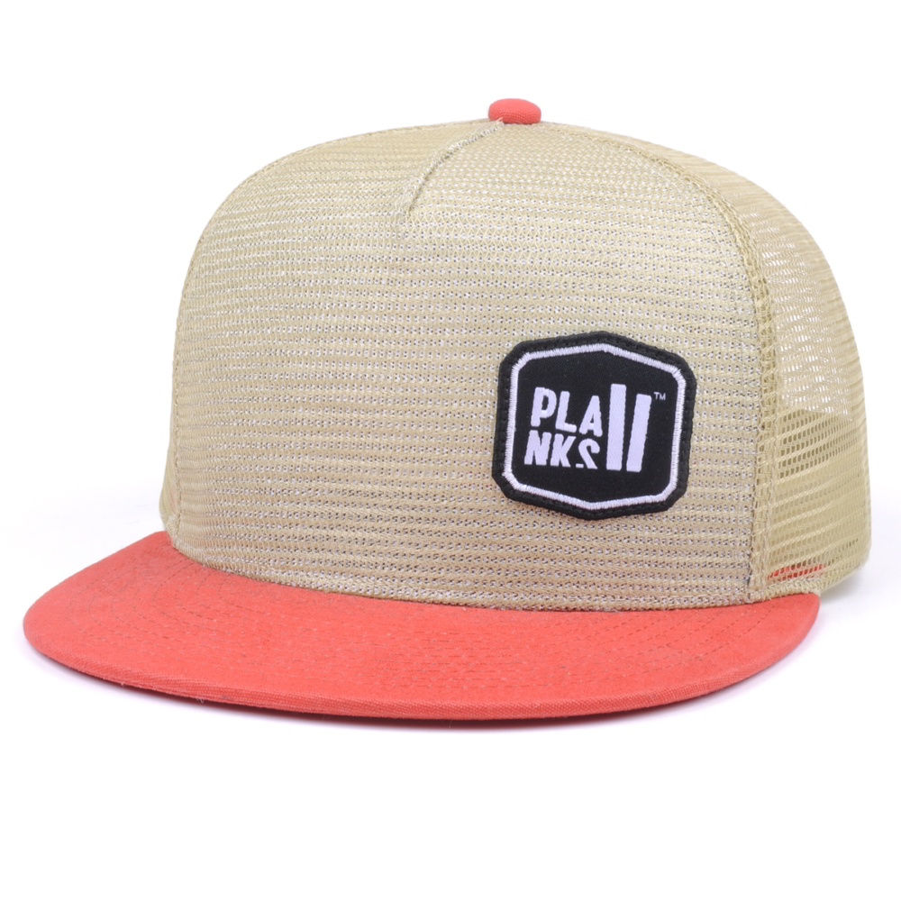 plain logo snapback trucker mesh hats