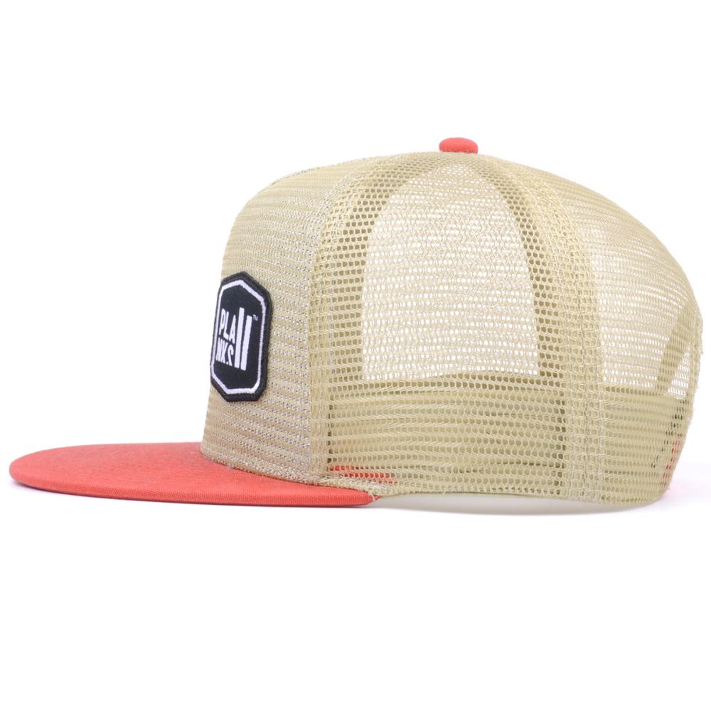 plain logo snapback trucker mesh hats