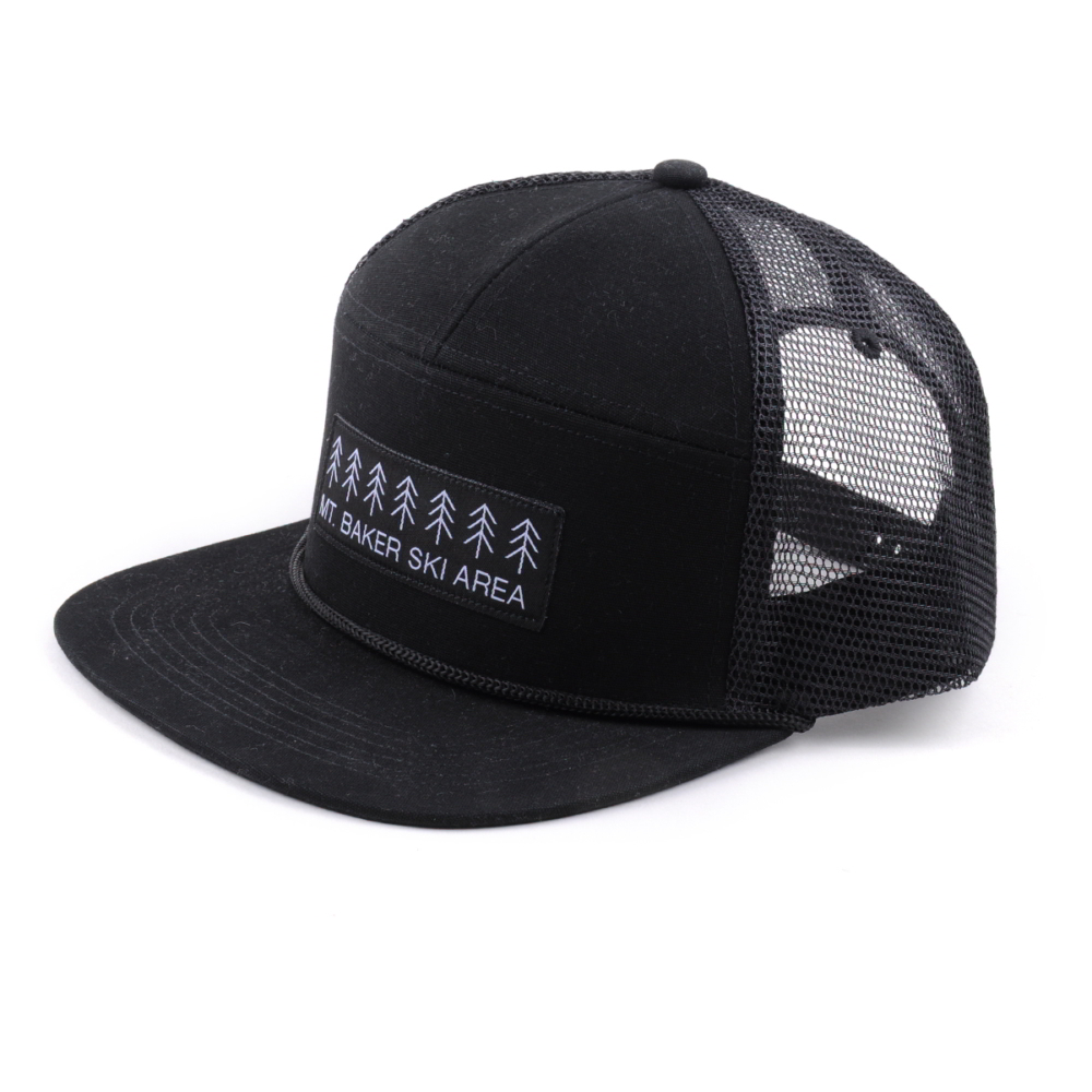 >piping black snapback trucker caps mesh hats