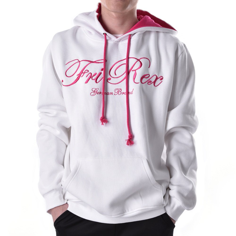 >fashion streetwear embroidery white mens hoodie