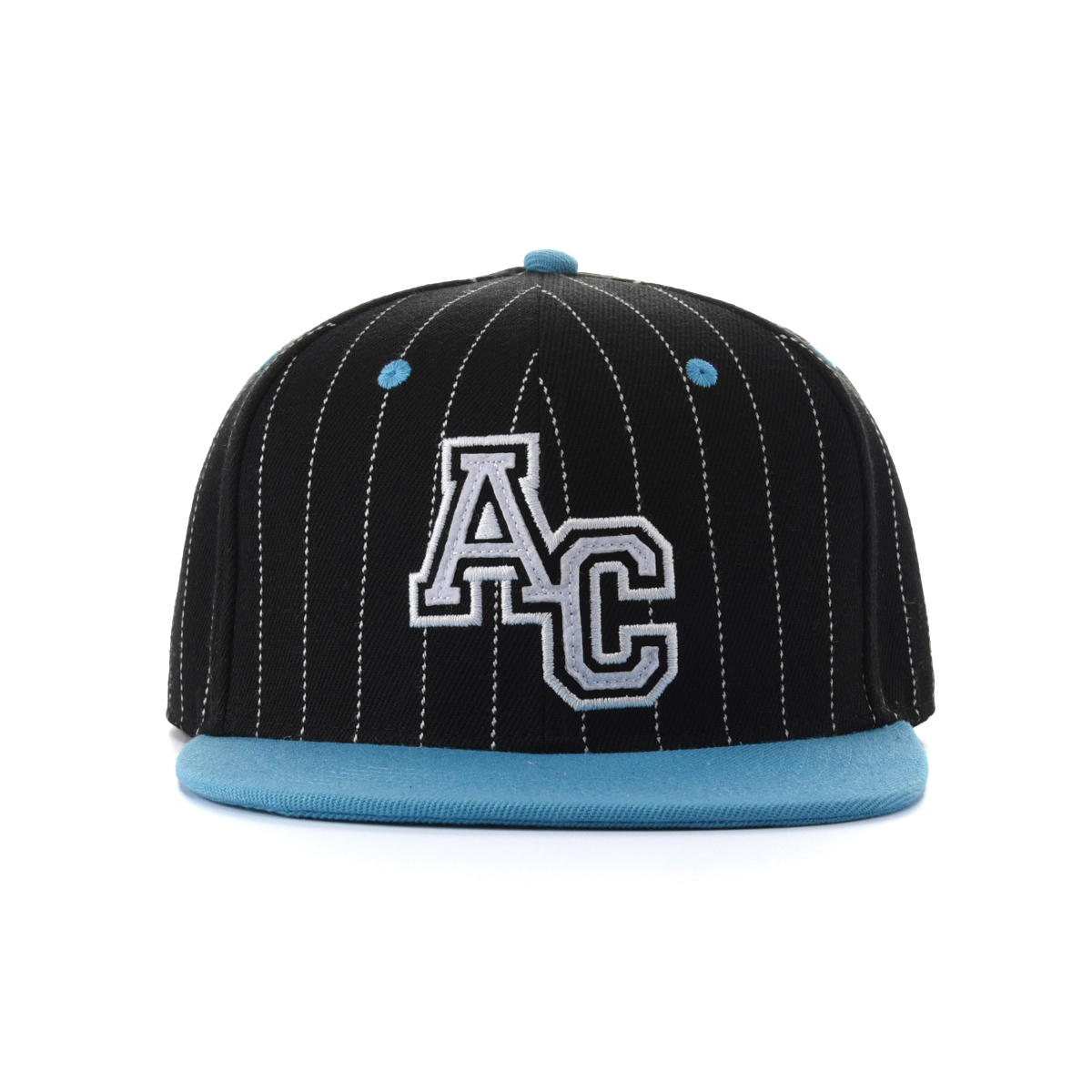 Aung Crown designed cotton embroidery hiphop stirpes snapback hat