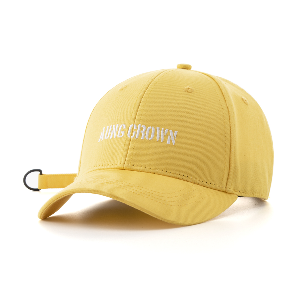 AungCrown designed cotton adjustable long strap hiphop baseball cap