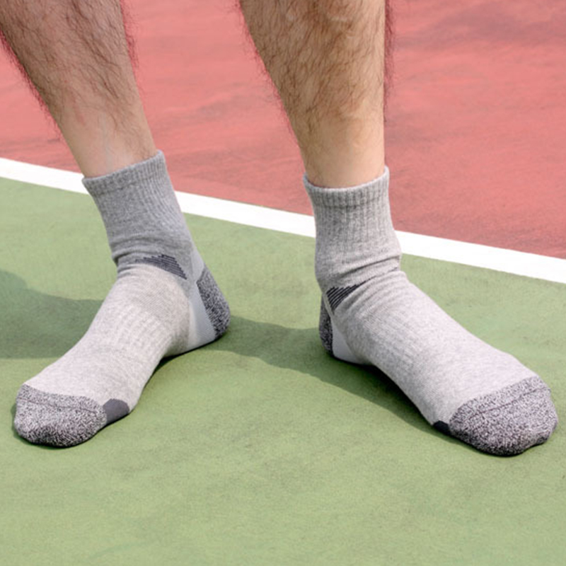 Thick Cushion Low Cut Ankle Sport Socks for Men