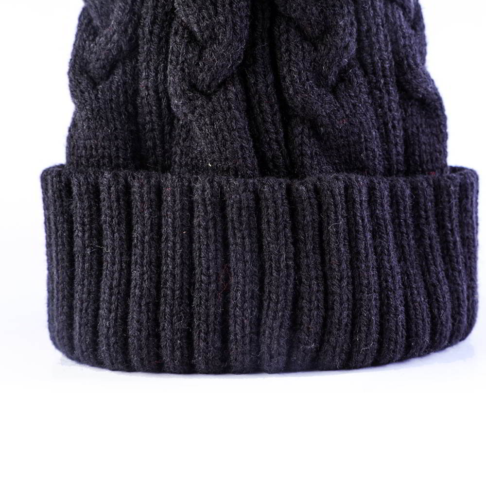 plain no logo blank winter cuffed beanies hats