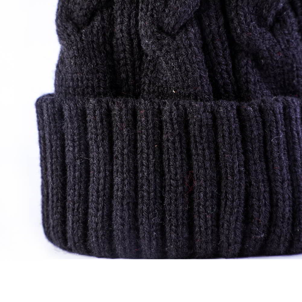 plain no logo blank winter cuffed beanies hats