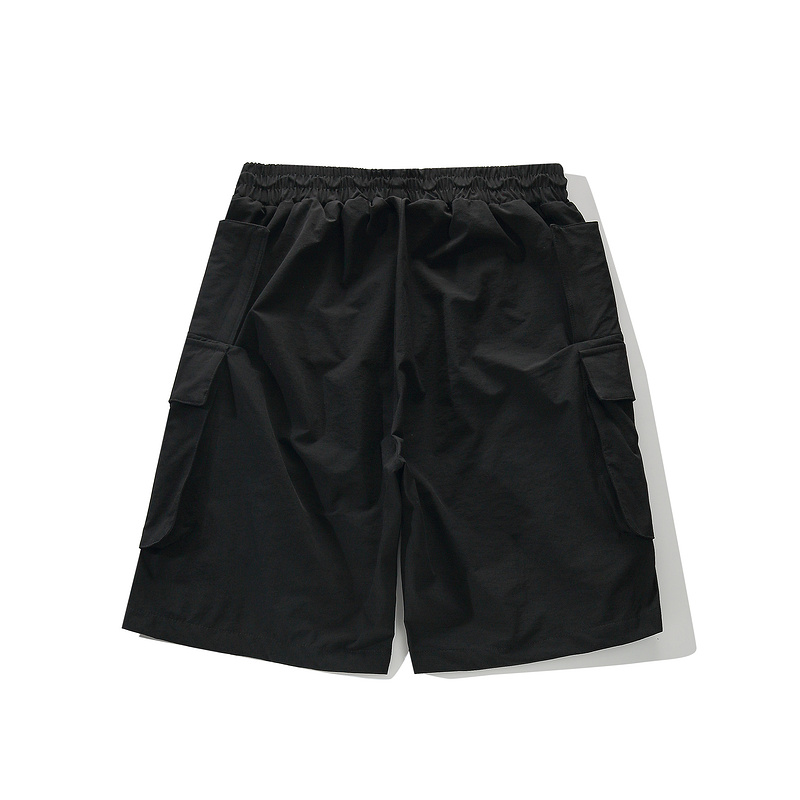 Men’s casual elastic cargo short with pockets