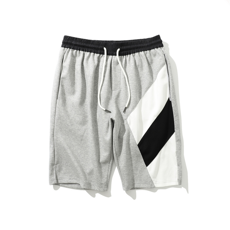 >gray men’s running athletic training cotton shorts