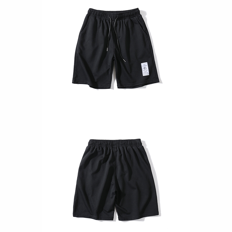 Men’s active athletic cotton shorts with pockets