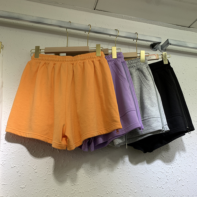 >Loose and soft cotton summer shorts for women