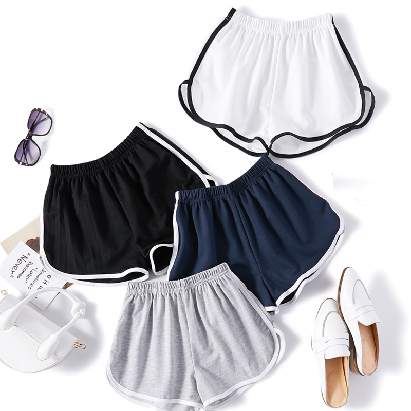 >women’s summer basic cotton sport shorts