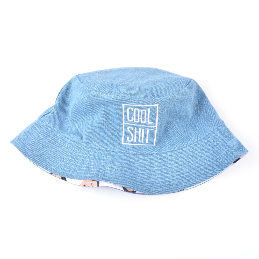 embroidery logo plain custom bucket hats