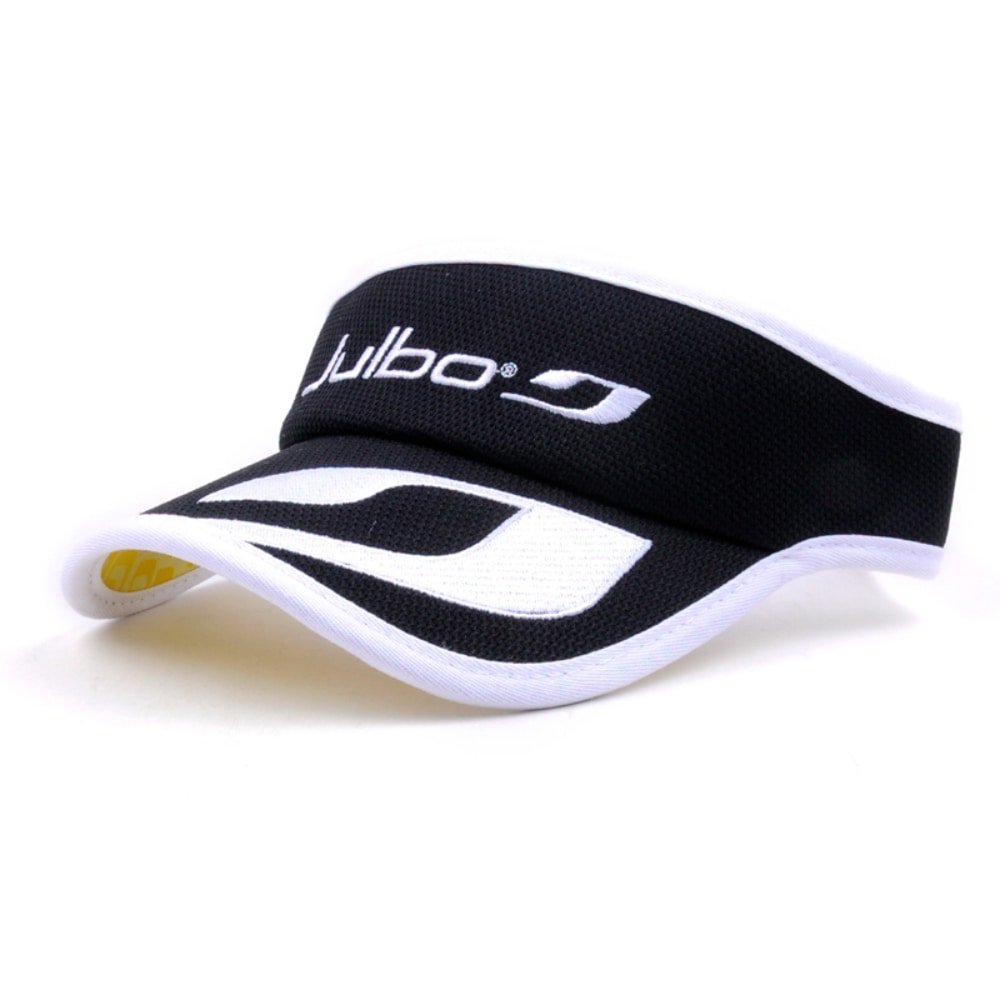 black embroidery sports cap sun visor hat