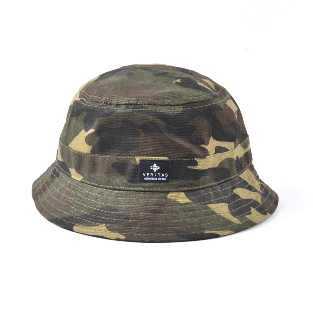 design logo camo bucket hats custom