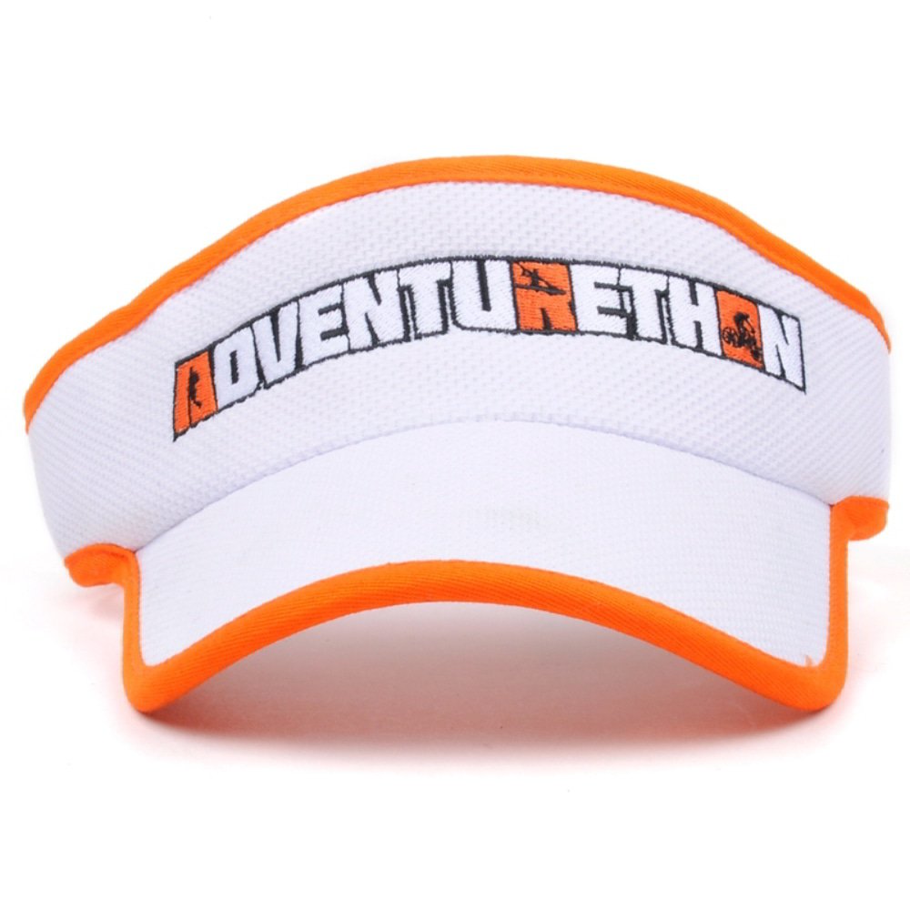 >custom sports embroidery sun visor cap