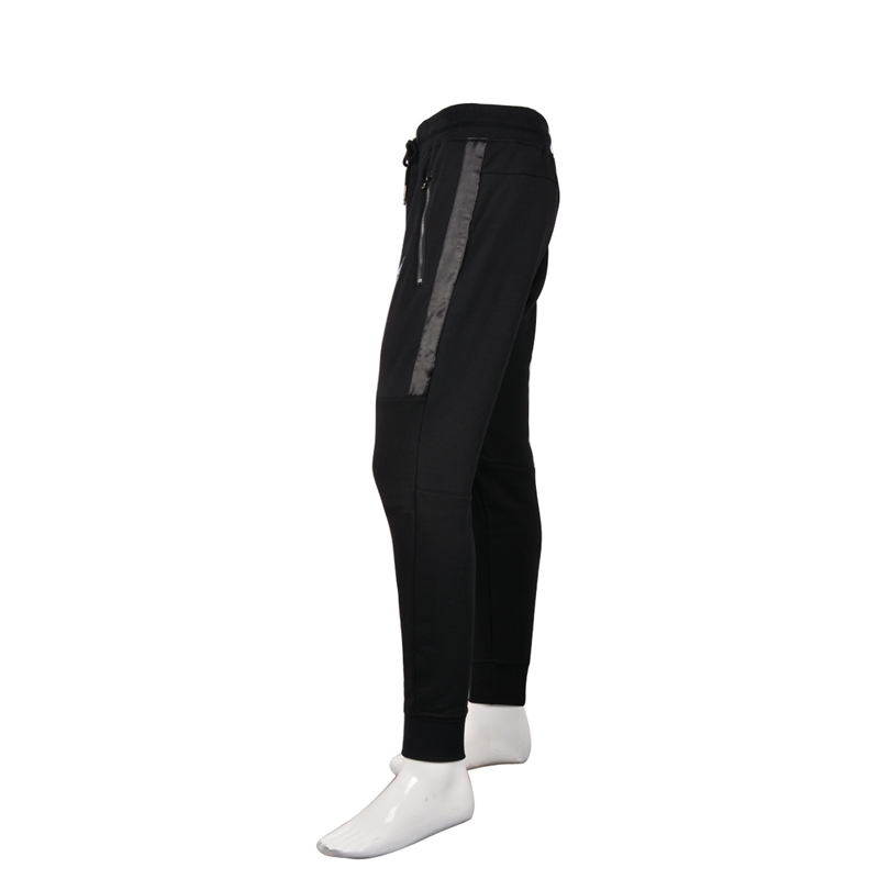 Men’s Workout Athletic Pants elastic waist with zipper pockets