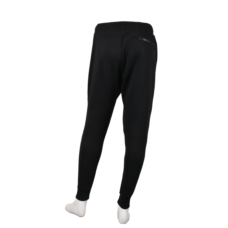 Men’s Workout Athletic Pants elastic waist with zipper pockets