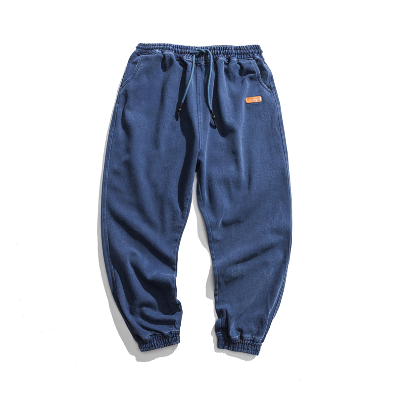 >solid loose hip hop men’s pants in fall and winter