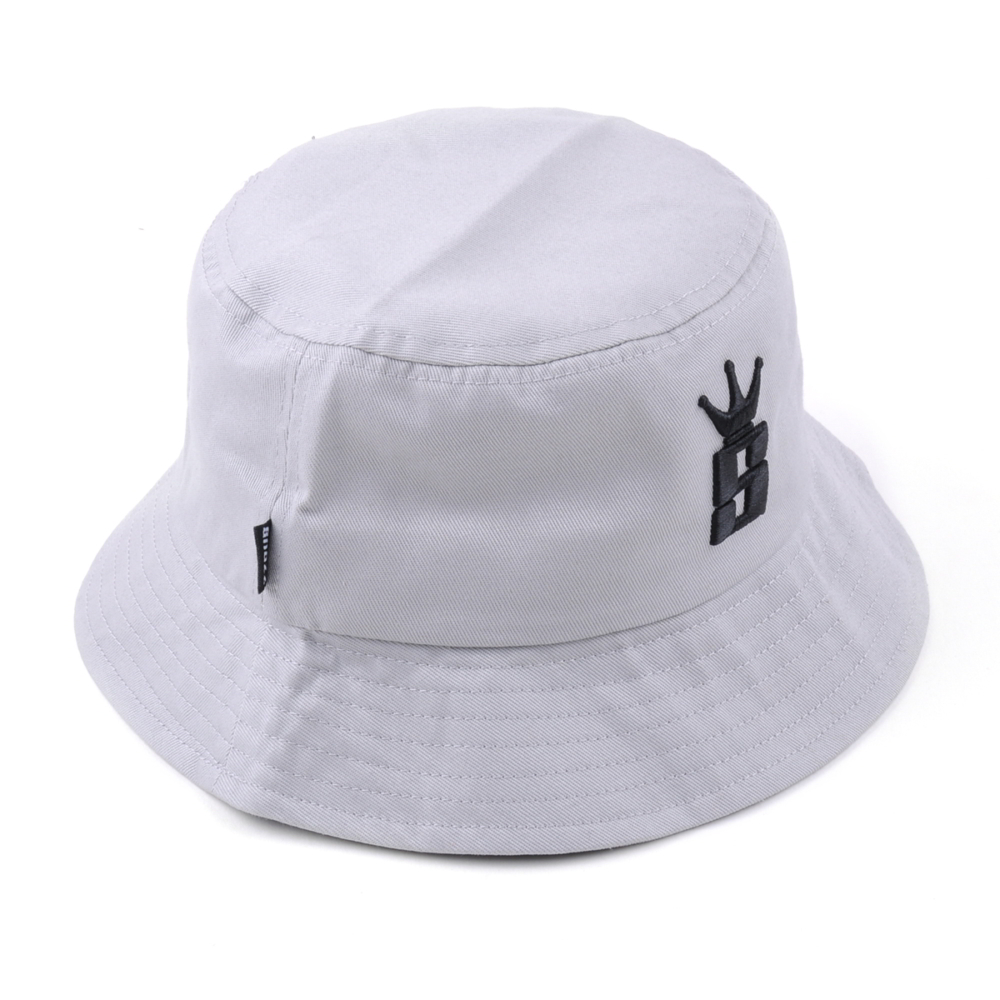 plain embroidery white bucket hats wholesale