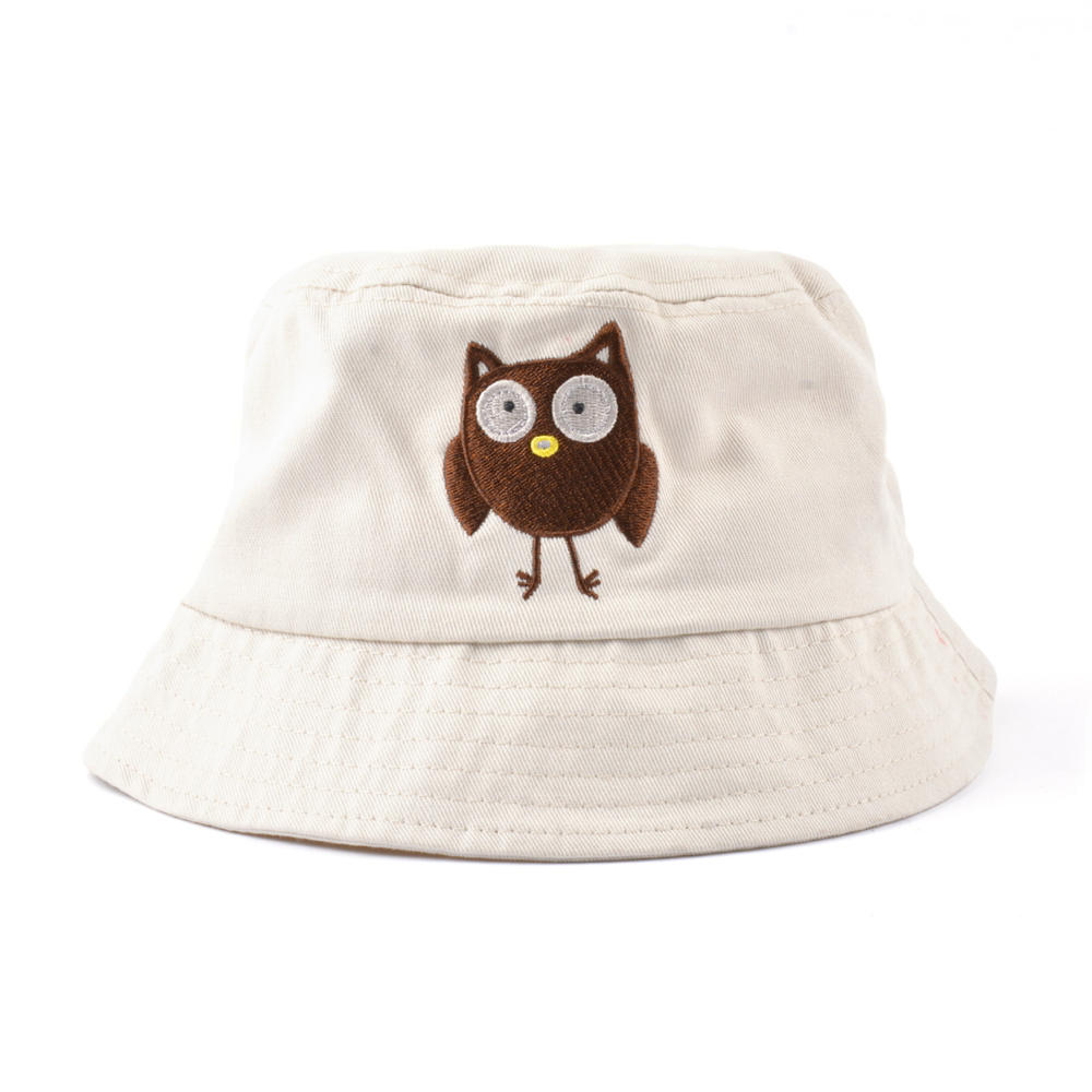 plain embroidery custom white bucket hats