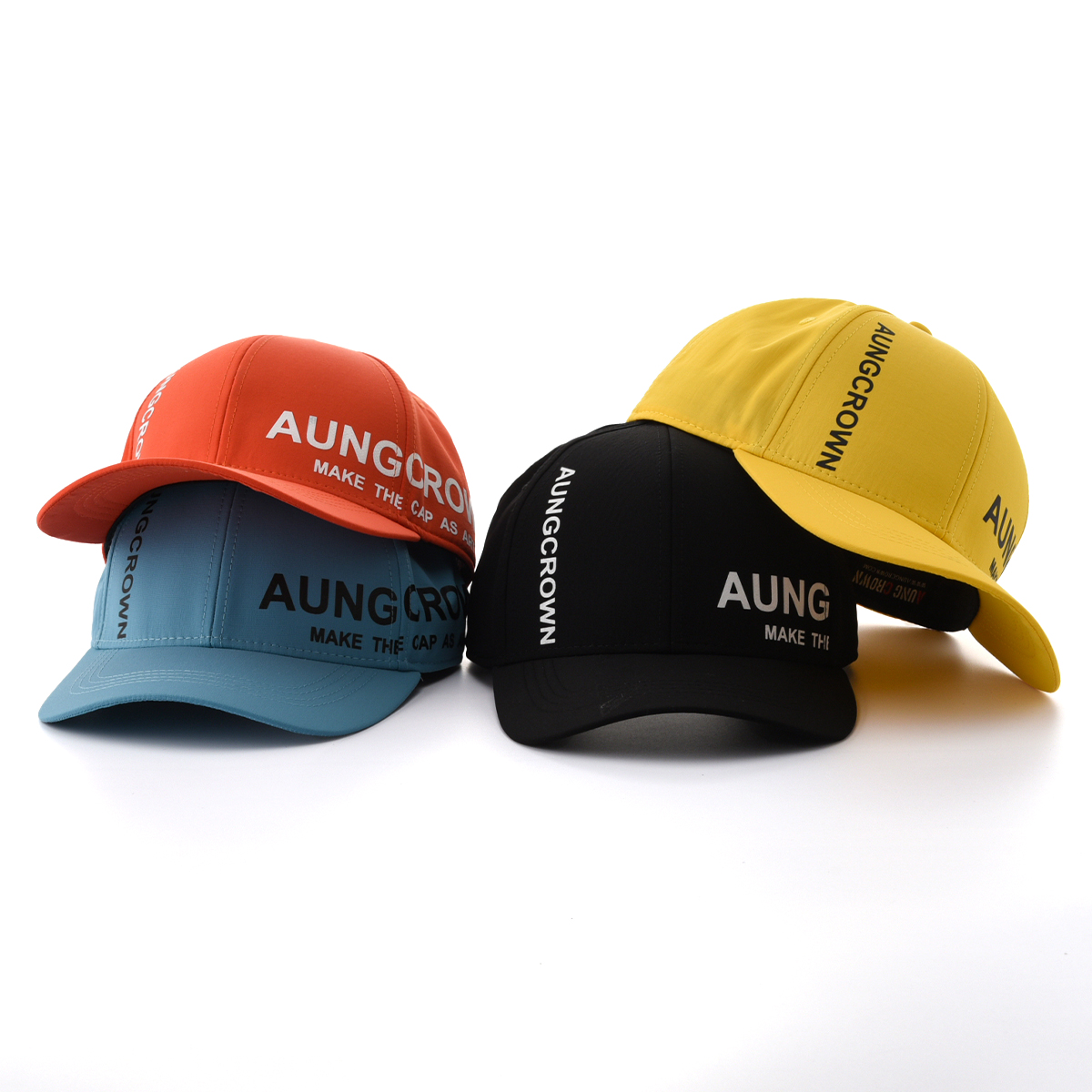 AungCrown designed 100% cotton classic adjustable sport baseball cap