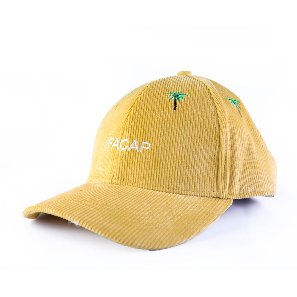 embroidery logo 6 panels sports corduroy baseball caps