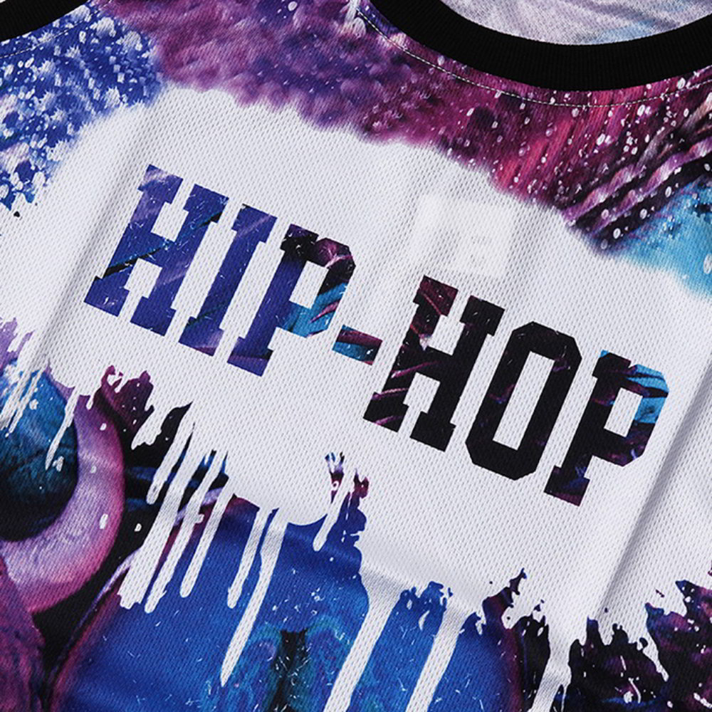 hip hop printing Ringer-Tees mens t shirts