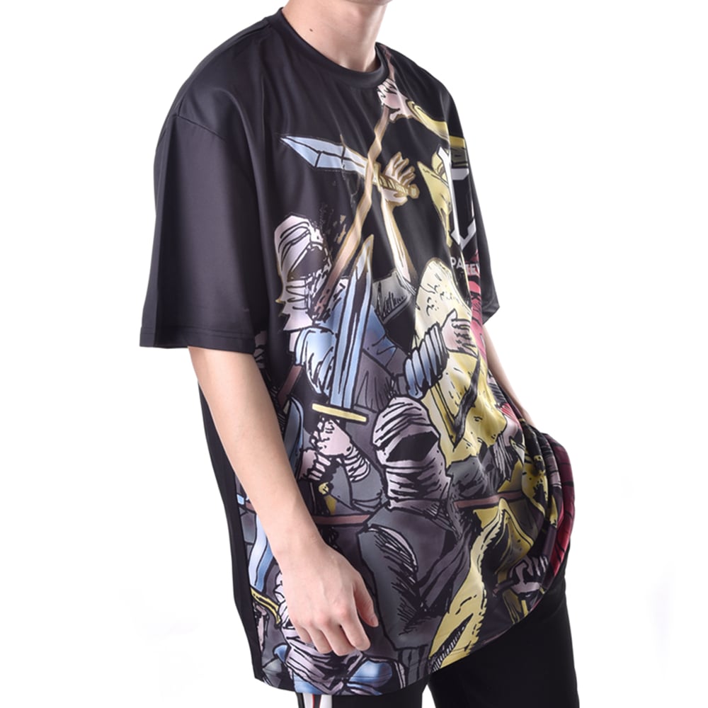 printed fashion hip hop mens t-shirt custom