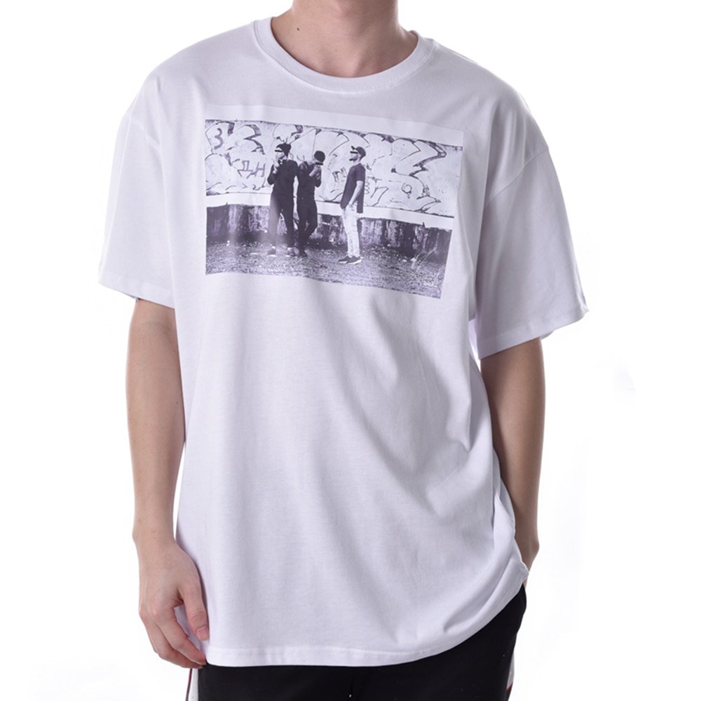 >custom hot selling white printing logo cotton tshirt