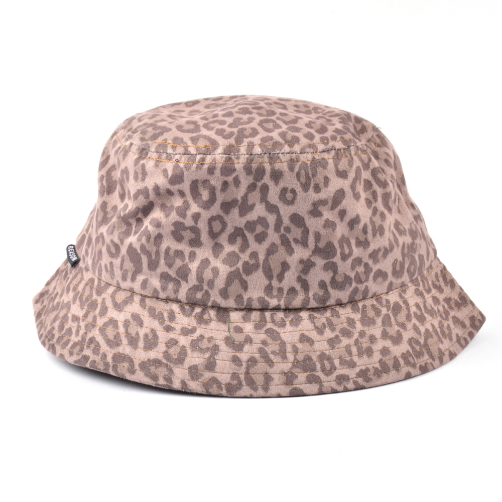 >leopard bucket hats design logo custom
