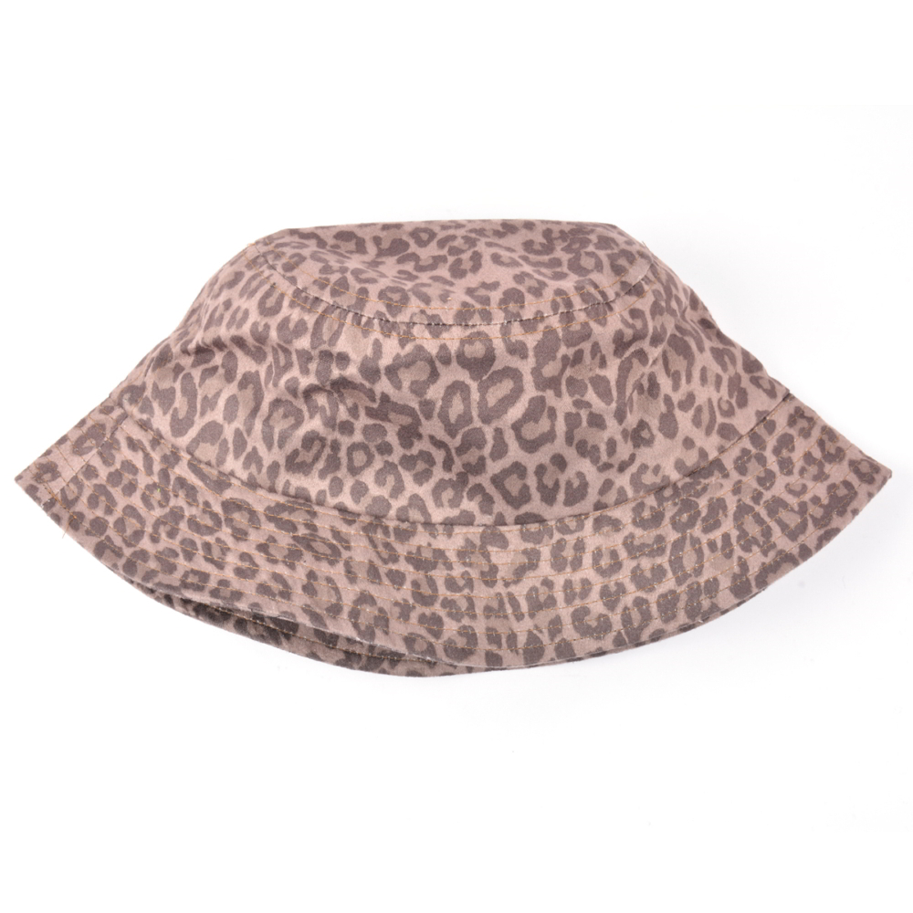 leopard bucket hats design logo custom