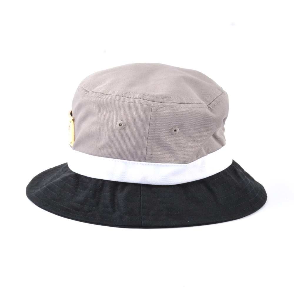 metal logo bucket hats custom supplier