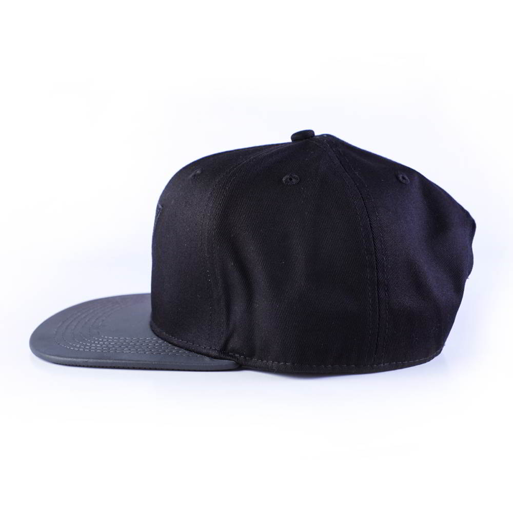 leather brim vfa letters logo snapback hats