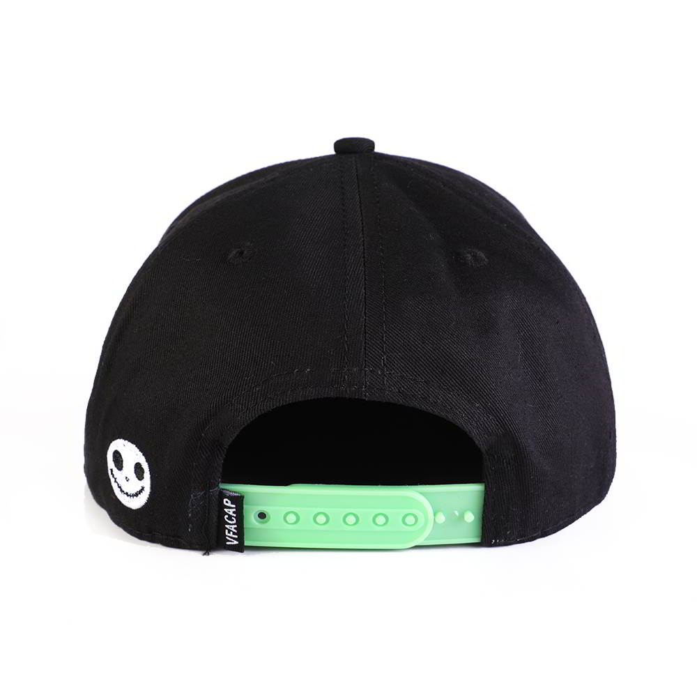 vfacap embroidery logo black 5 panels snapback hats