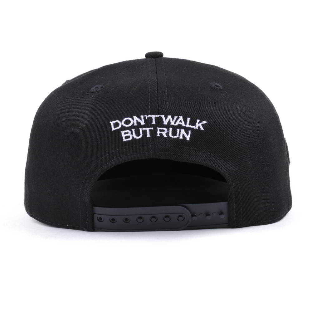 design 3d embroidery black snapback caps