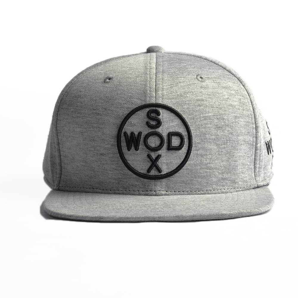 >3d embroidery letters logo gray snapback hats