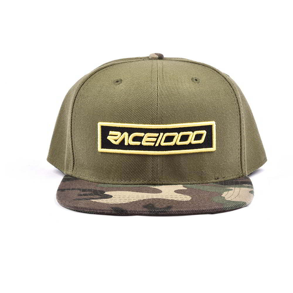 >camouflage brim embroidery patch plain snapback hats