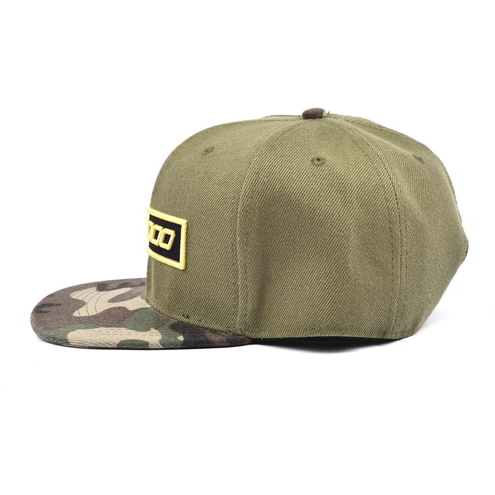 camouflage brim embroidery patch plain snapback hats