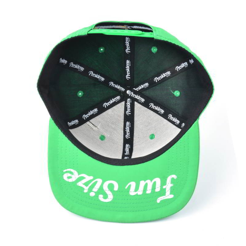 3d embroidery flat brim snapback caps design logo