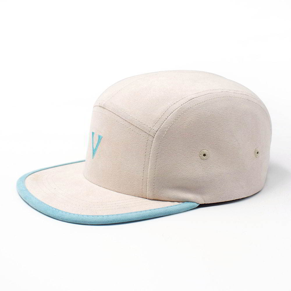 plain vfa embroidery 5 panels caps custom