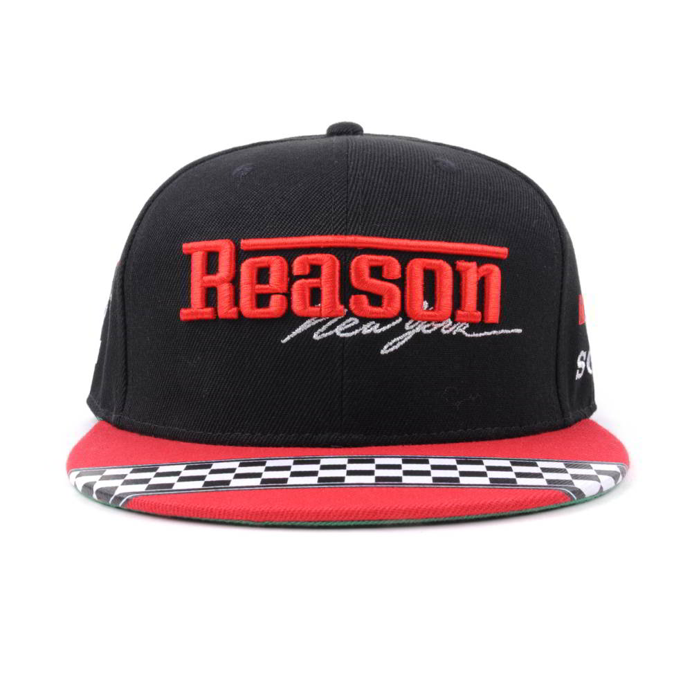 3d embroidery flat brim snapback hats