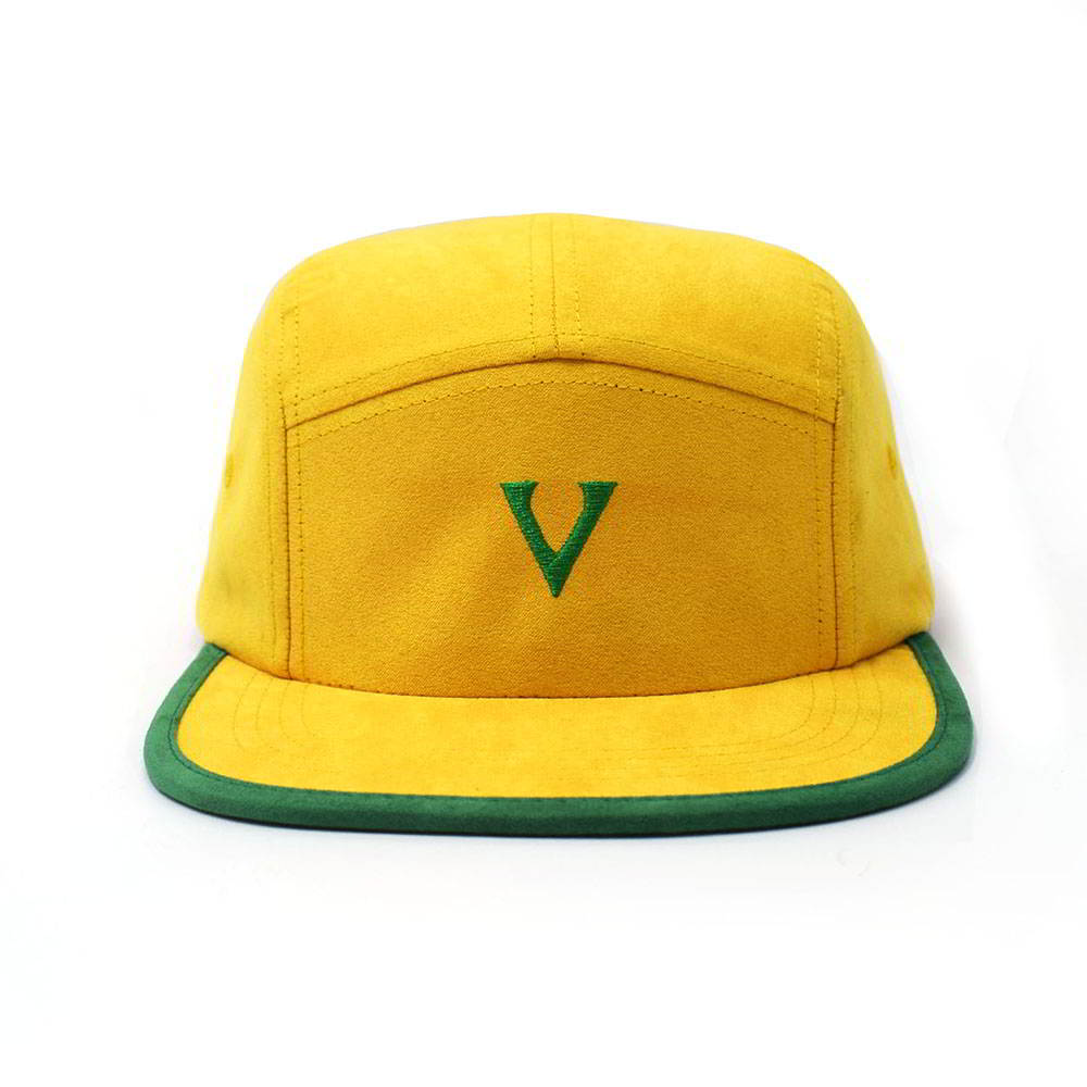 plain letters vfa embroidery logo 5 panels hats