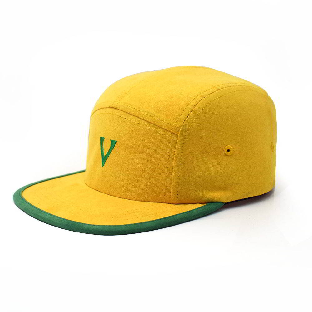 plain letters vfa embroidery logo 5 panels hats