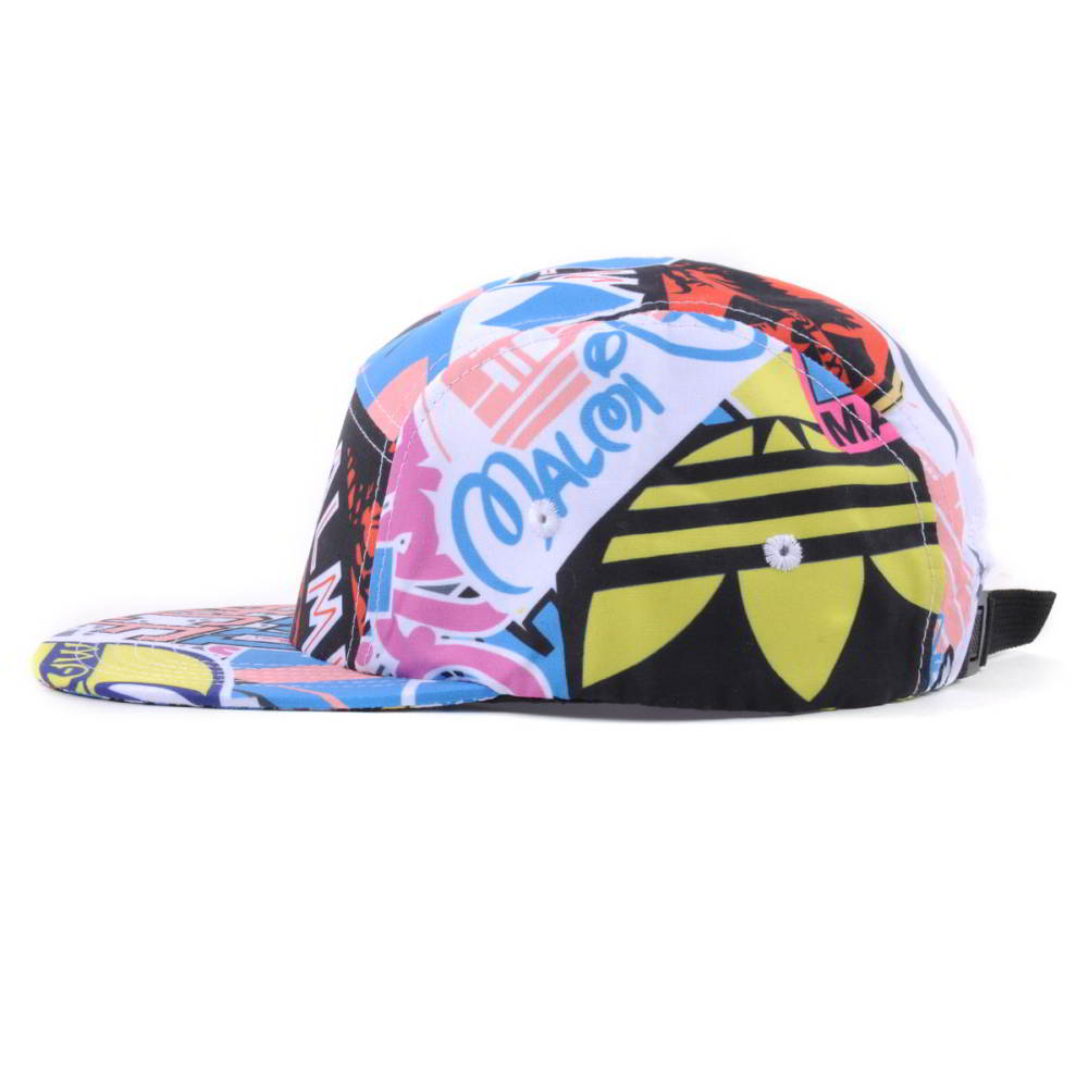 digital printing snapback 5 panels caps