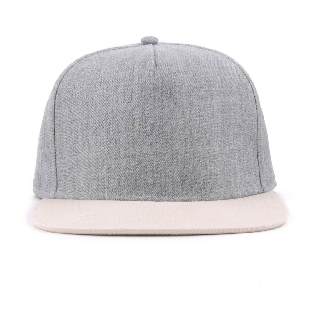 5 panels blank no logo acrylic wool snapback hats