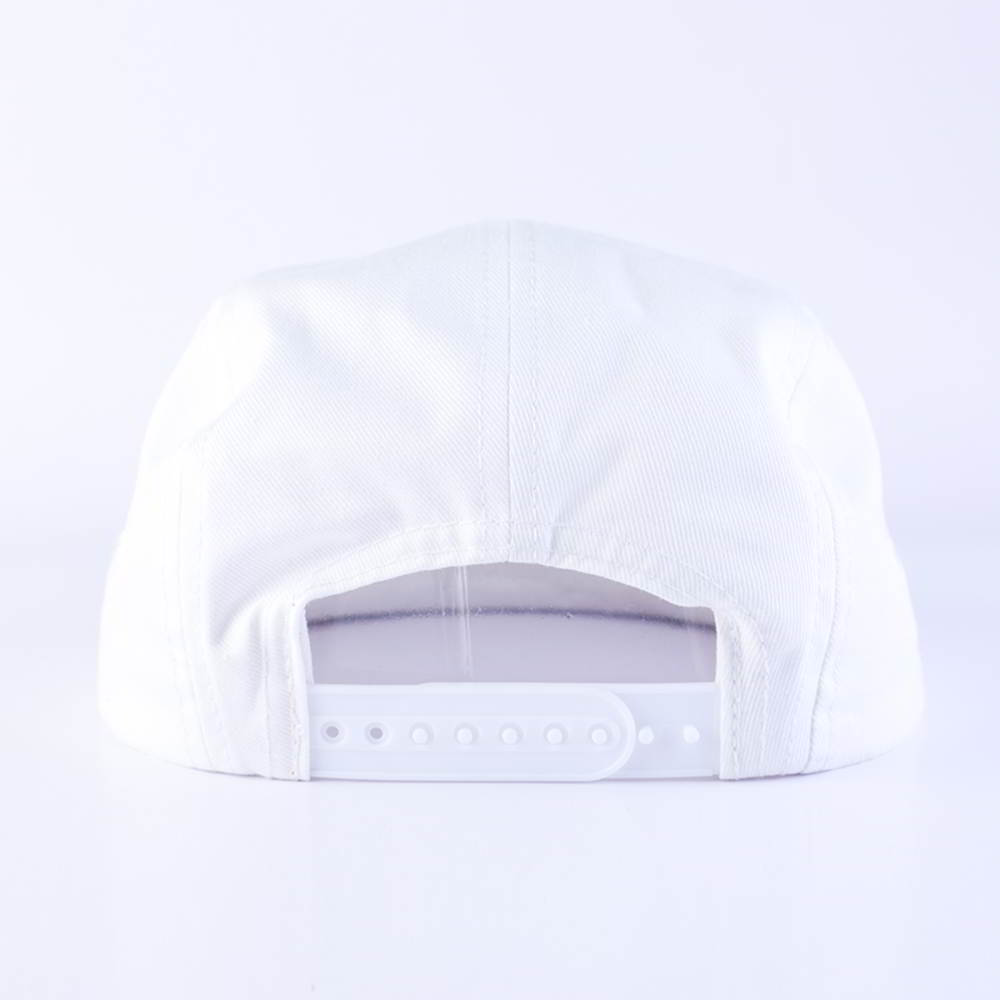 patch logo two color cotton 5 panels caps