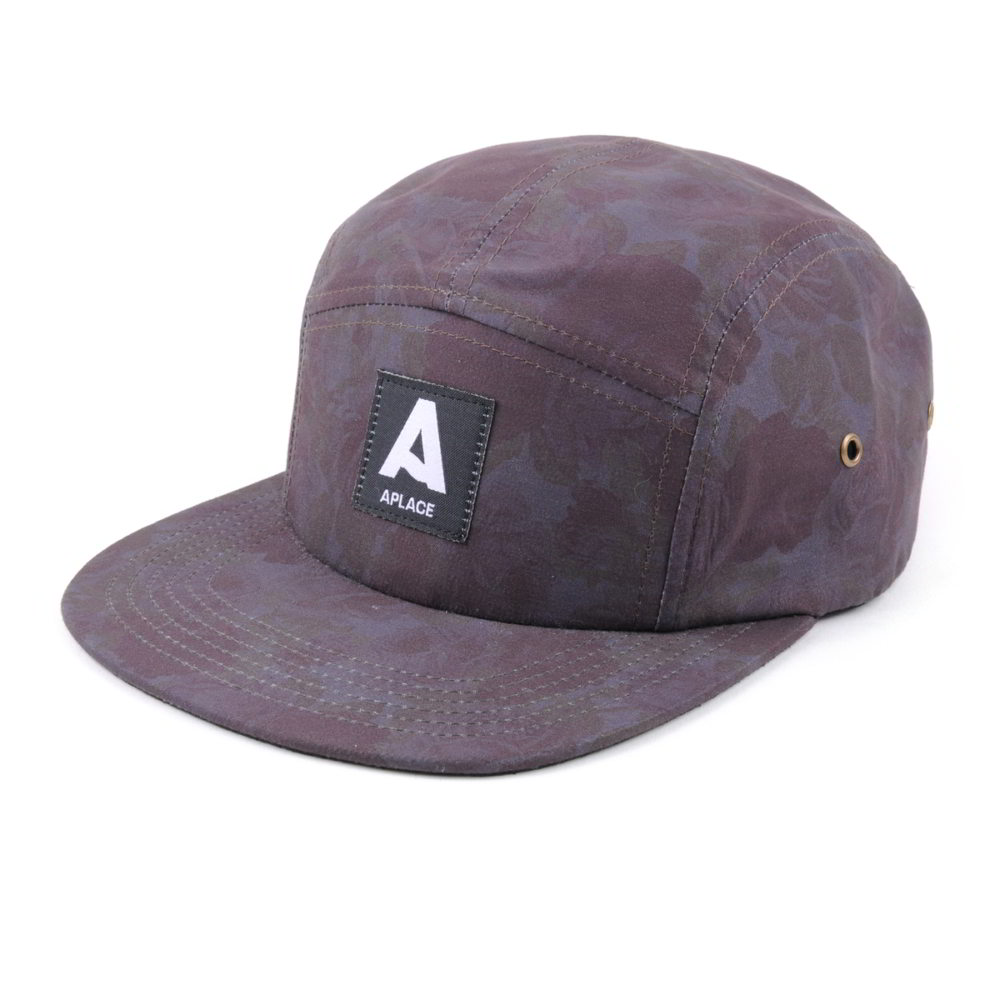 plain logo 5 panels hats custom wholesale